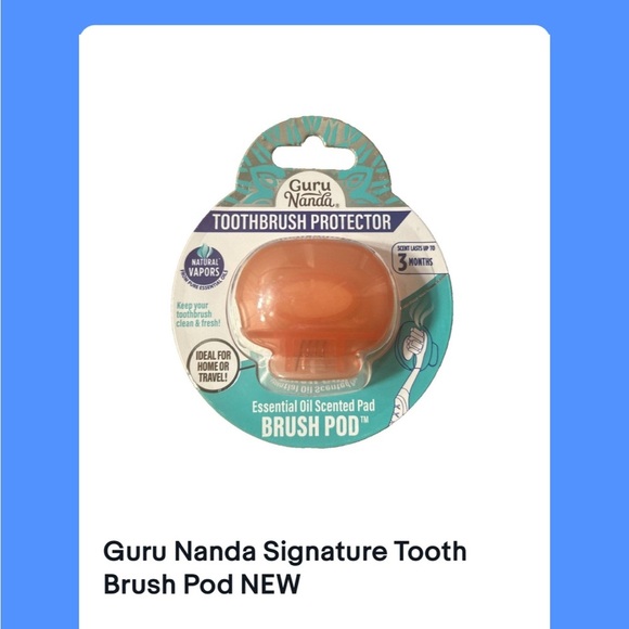 Guru Nanda Signature Tooth Brush Pod NEW - Picture 3 of 3